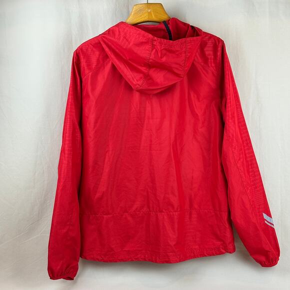 Under Armour Run All Season Gear Full-Zip Hooded Red Jacket - Mens Large Fitted - Picture 2 of 12